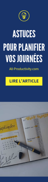 Astuces pour planifier vos journées